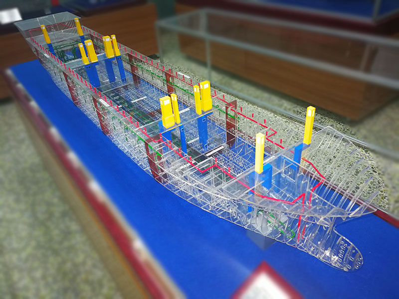 船舶管路模型